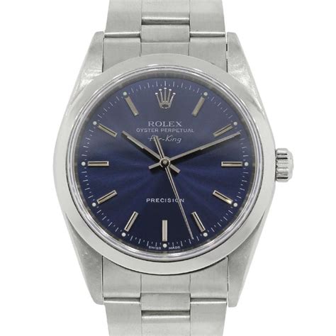 rolex stainless steel air king automatic wristwatch ref 14000|Rolex Air-King reference 14000.